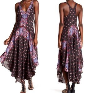 Free People Faithfully Yours Boho Slip Dress M